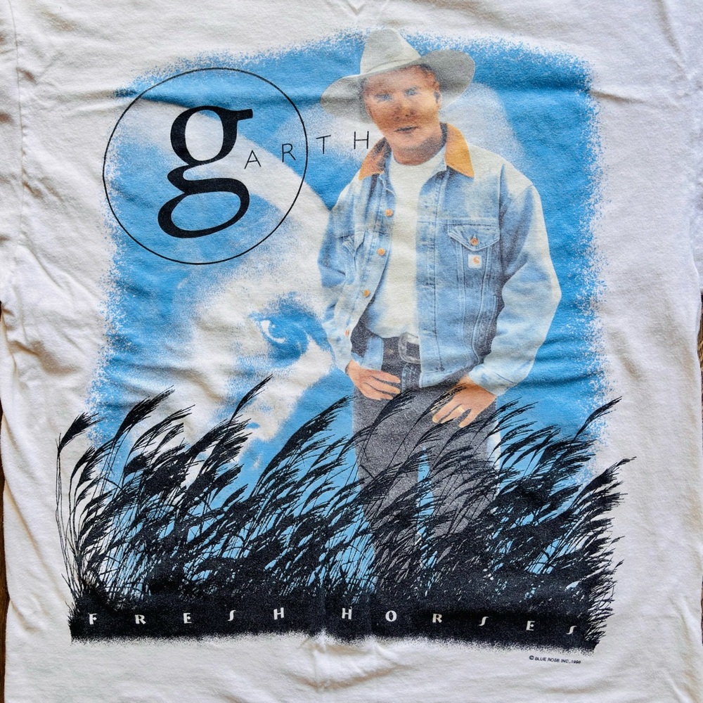 Vintage 1996 Garth Brooks - Fresh Horses World Tour Shirt